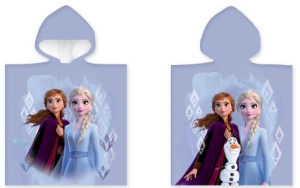 Disney Regatul de gheață poncho prosop de plajă 50x100 cm