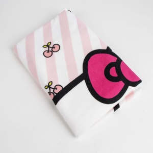 Hello Kitty Cherry prosop de baie, prosop de plajă 70x140cm (Uscare Rapidă) - Img 3