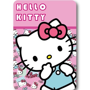 Hello Kitty Cutie pătură fleece 100x140cm