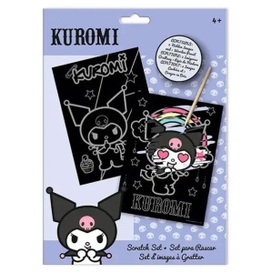 Hello Kitty Kuromi set gravură scratch