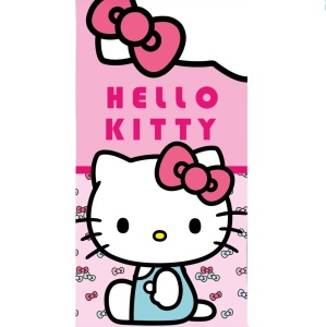 Hello Kitty Lovely Day prosop de baie, prosop de plajă 70x140cm (Uscare Rapidă)
