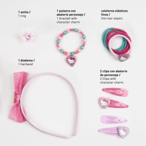 Hello Kitty Style set accesorii de păr - Img 3