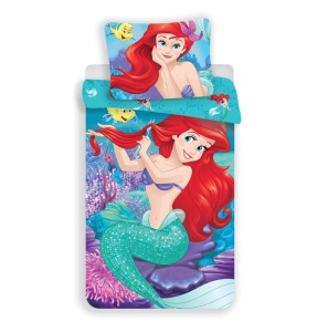 Prințesele Disney Ariel set de lenjerie 140×200cm, 70×90 cm