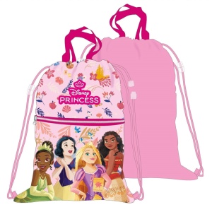 Prințesele Disney Power Deluxe geantă sport, sac de gimnastică 45 cm