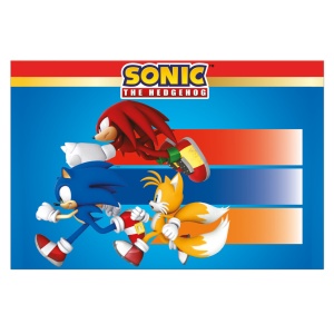 Sonic Ariciul Sega Fața de masă din plastic 120x180 cm - Img 2