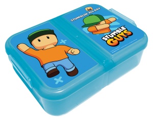 Stumble Guys All Day cutie de prânz cu mai multe compartimente, cutie de sandvișuri