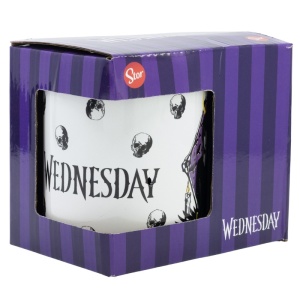 Wednesday Nevermore cana de porțelan de 325 ml (11 oz) în cutie cadou - Img 4