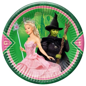 Wicked For Good farfurie de hârtie 8 buc 23 cm FSC