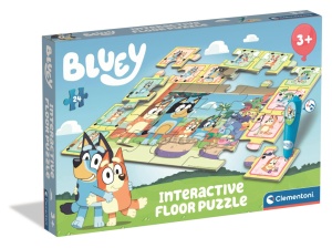 Bluey Playtime puzzle interactiv Clementoni de 24 piese