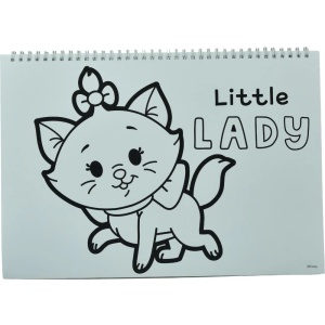 Disney Animals Carnet de schițe clasic A/4 spiral cu 40 foi și abțibilduri - Img 3
