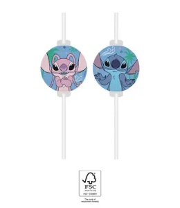 Disney Lilo și Stitch Angel paie de hârtie, set de 4 FSC - Img 2