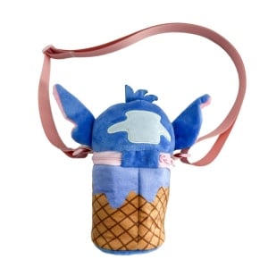 Disney Lilo și Stitch Ice Cream rucsac de pluș, geantă 18 cm - Img 2