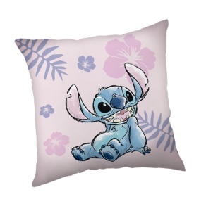 Disney Lilo și Stitch Pink Pernă decorativă Disney Lilo și Stitch 35x35 cm