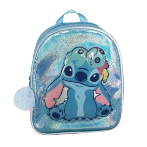 Disney Lilo și Stitch rucsac hologram, geantă 23 cm