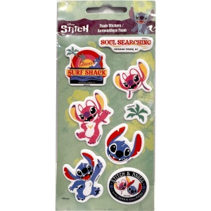 Disney Lilo și Stitch Surf Shack set abțibilduri din spumă pufoasă