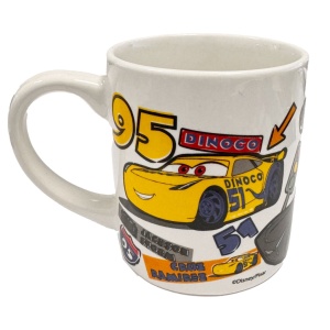 Disney Mașini Stickers cană de porțelan 235 ml (8 oz) în cutie cadou - Img 3