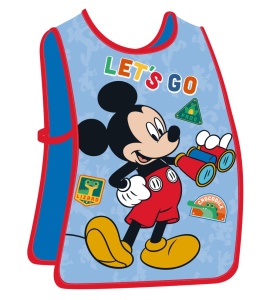 Disney Mickey Șorț de pictură pentru copii Let's Go