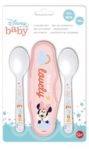 Disney Minnie Set de tacâmuri pentru călătorii pentru copii
