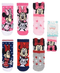 Disney Minnie șosete pentru copii 0-12 luni