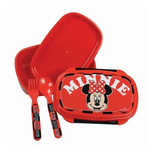 Disney Minnie Surf cutie sandviș + set tacâmuri