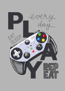 Gamer pătură polară 100x140cm
