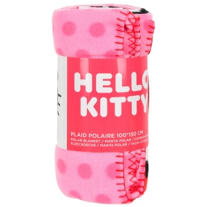 Hello Kitty Adorable pătură fleece 100x150cm - Img 2