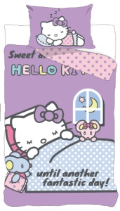 Hello Kitty Another Day lenjerie de pat pentru copii, grădiniță 100×135 cm, 40×60 cm