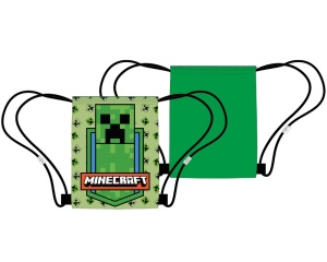 Minecraft Green Zone geantă sport, sac de gimnastică 40 cm - Img 3