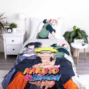 Naruto United set de lenjerie de pat 140×200cm, 70×90 cm - Img 2
