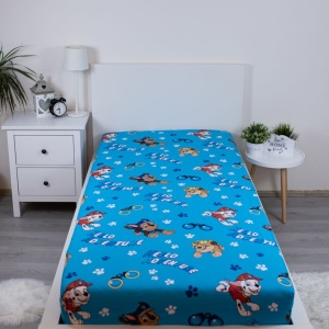 Patrula Cățelușilor Hello Adventure cearșaf cu elastic 90x200 cm - Img 2