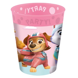 Patrula Cățelușilor Skye and Everest pahar micro premium din plastic 250 ml