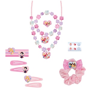Prințesele Disney Ladies set de accesorii pentru păr și bijuterii de 15 piese - Img 3