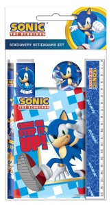 Sonic Ariciul Rush Set de papetărie 5 buc