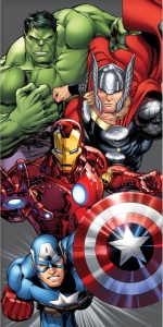 Avengers War prosop de baie, prosop de plajă 70x140cm