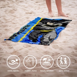 Batman prosop de baie, prosop de plajă 70x140cm (Fast Dry) - Img 4