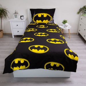 Batman The Emblem Set de lenjerie de pat 140×200cm, 70x90 cm - Img 3