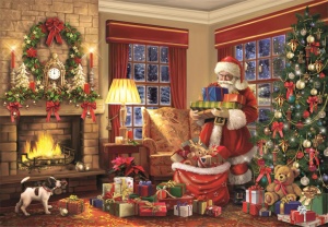 Crăciun Santa's Gift Puzzle Clementoni de 1000 piese - Img 2
