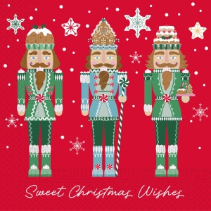 Crăciun Sweet Wishes șervețel 20 bucăți 33x33 cm FSC