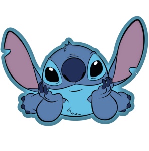 Disney Lilo și Stitch On The Belly pernă decorativă 35 cm