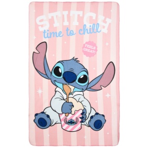 Disney Lilo și Stitch Time to Chill pătură fleece 100x150cm
