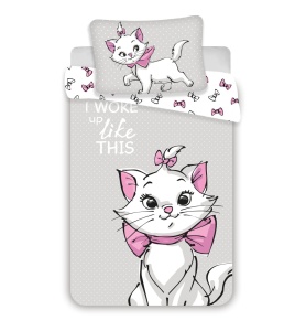Disney Marie Grey lenjerie de pat pentru copii 100×135 cm, 40×60 cm