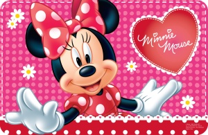 Disney Minnie Flowers Suport de farfurie 43x28 cm