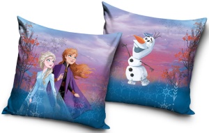 Disney Regatul de gheață Husă de pernă catifea 40x40 cm