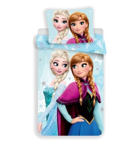 Disney Regatul de gheață Light Blue set de lenjerie de pat 140×200cm, 70×90 cm