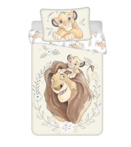 Disney Regele Leu Simba lenjerie de pat pentru copii 100×135 cm, 40×60 cm