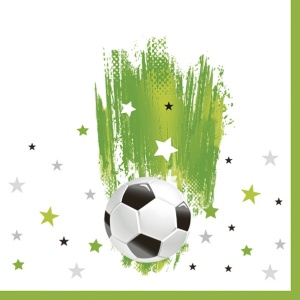 Fotbal With Stars șervețel 20 bucăți 33x33 cm