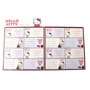 Hello Kitty Apple etichetă caiet 16 buc - Img 2