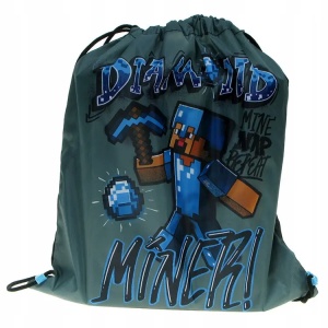 Minecraft geantă sport sac de gimnastică 37 cm - Img 2