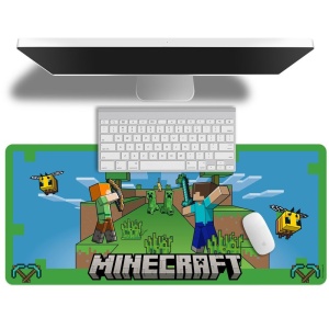 Minecraft mouse pad de birou 80x35 cm - Img 3