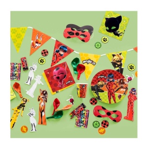 Miraculos: Buburuza și Motan Noir Kwami balon, 6 bucăți 11 inch (27,5 cm) - Img 2